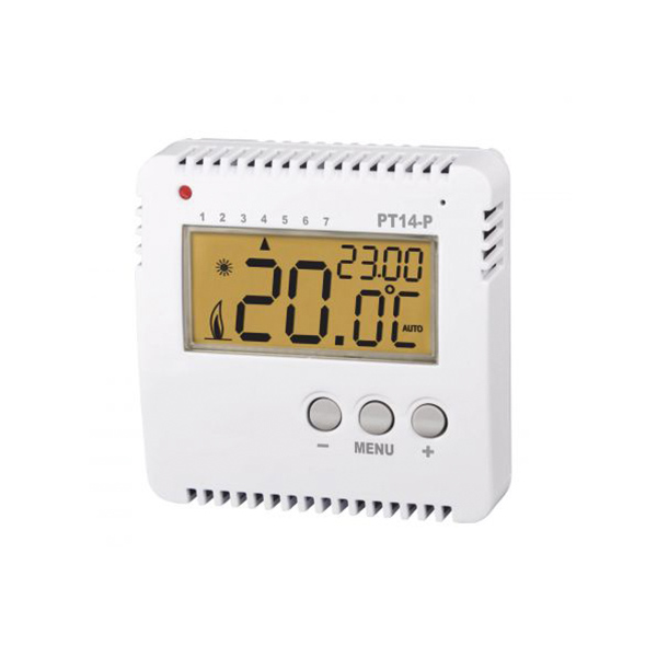 Aufputzthermostat PT14-P programmierbar mit LCD-Display 