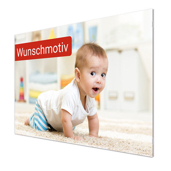 Glasbildheizung mit Wunschmotiv 540 Watt
